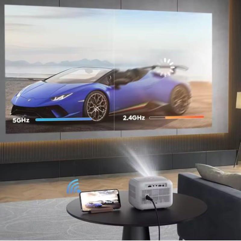 Poderoso Yaber L1 Smart WiFi 6 Branco - Projetor