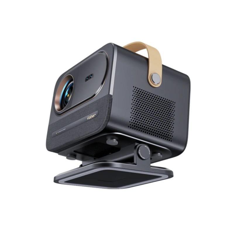 Perspectiva derecha del Proyector Portátil Yaber U12 LCD FullHD – Negro