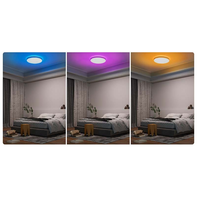 Lâmpada de teto inteligente Yeelight Arwen Ceiling Light 550S - Luz ambiente RGB