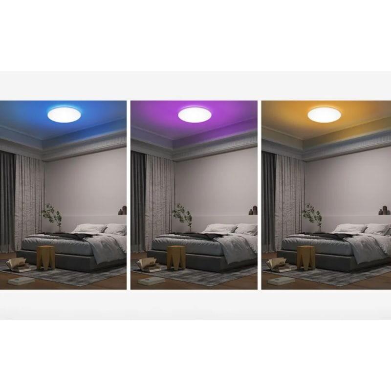 Diferentes colores de iluminación de la Lámpara de techo inteligente Yeelight C2201C235