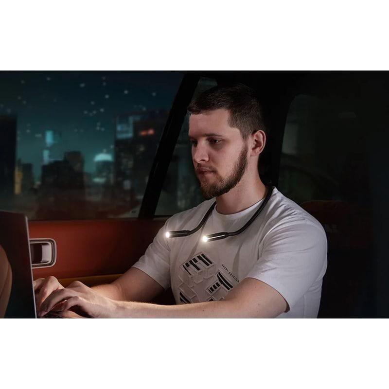 3 niveles de brillo de Yeelight LED Neck Book Light - Luz de cuello