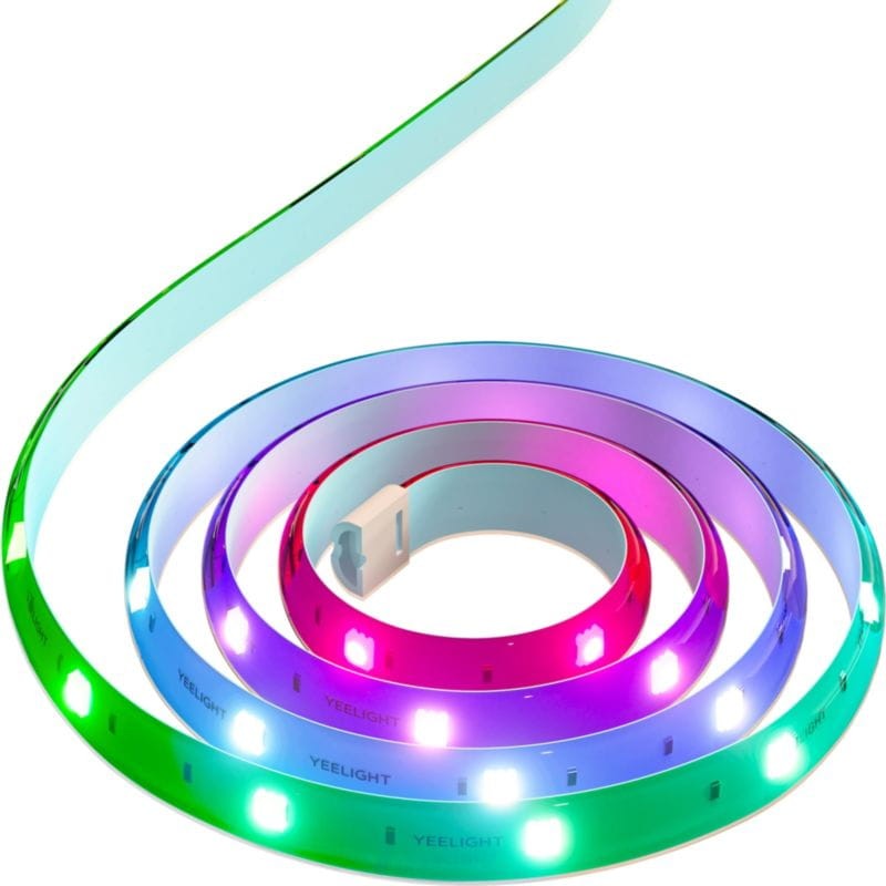 Bande LED RGB Multicolore Yeelight Lightstrip Pro allumée