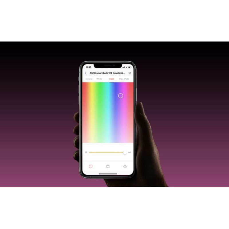 Control remoto del la iluminación del Foco Inteligente Yeelight YLDDL-0085-B 60W Blanco