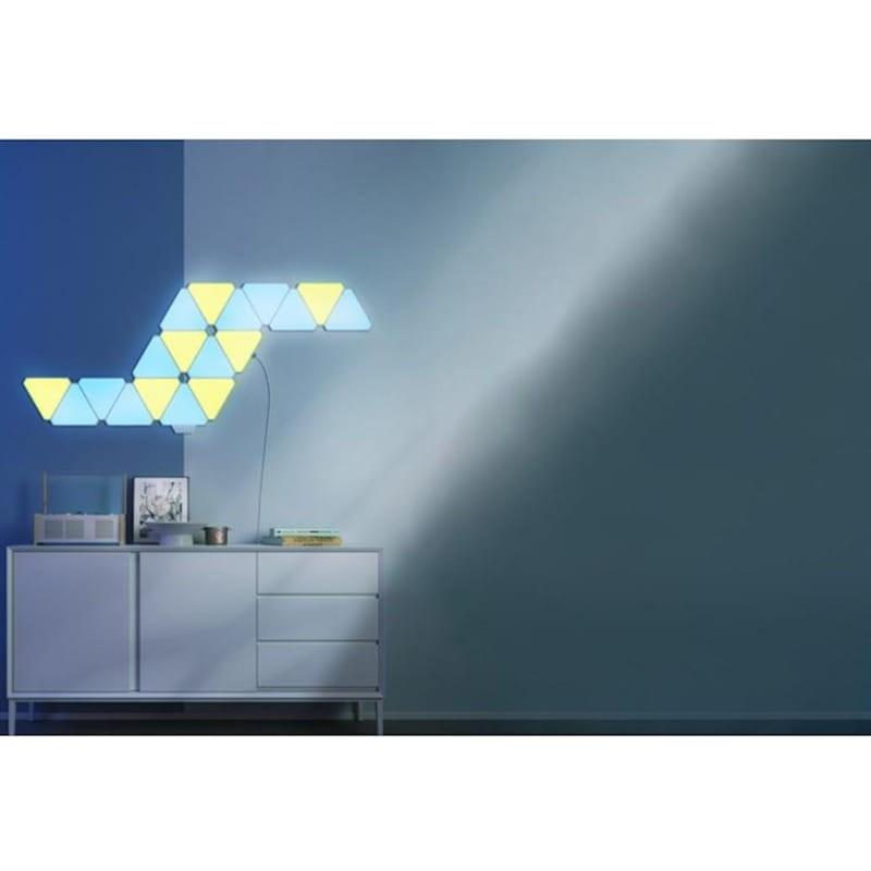 Paneles LED RGB inteligentes Yeelight YLFWD-012 sobre la pared