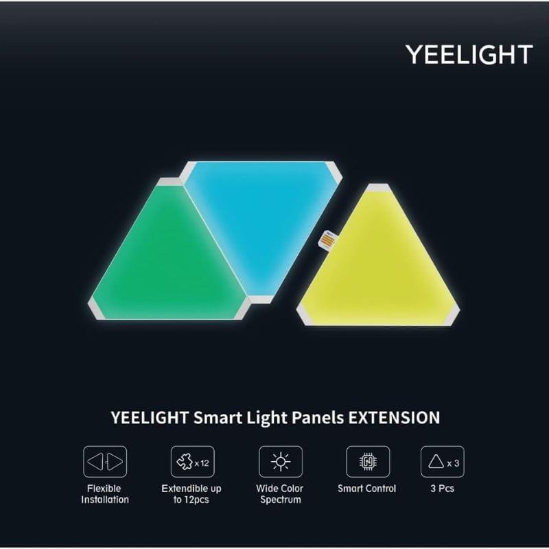 Yeelight YLFWD-0013 - Paneles de extensión inteligentes LED RGB detalle de la caja