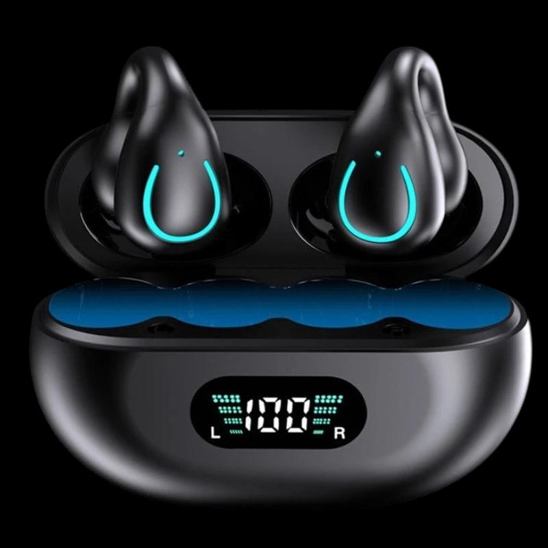 HBQ YYK-Q71 Preto - Auriculares Bluetooth