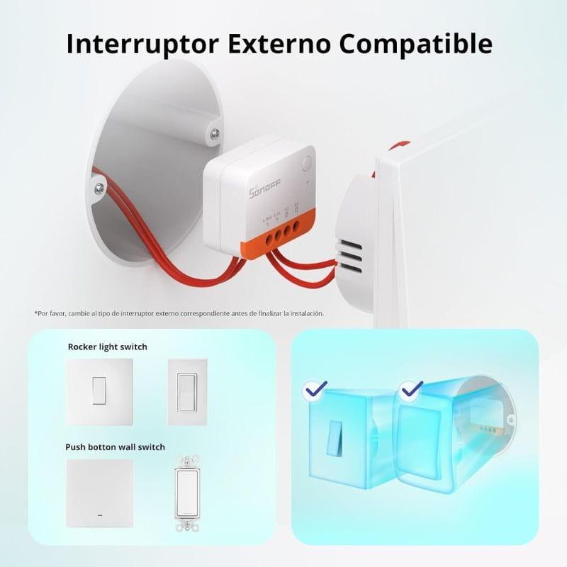 Sonoff ZBMINIL2 - Relé inteligente Zigbee de 2 Vías compatibilidad