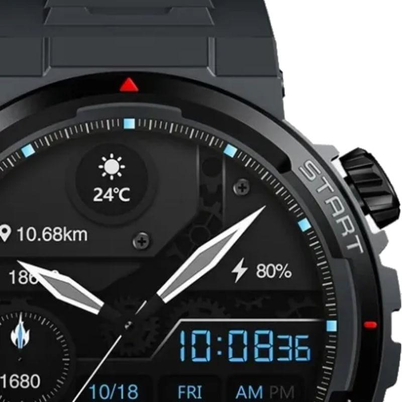 Zeblaze Ares 3 Plus Black - Détails de la montre intelligente 