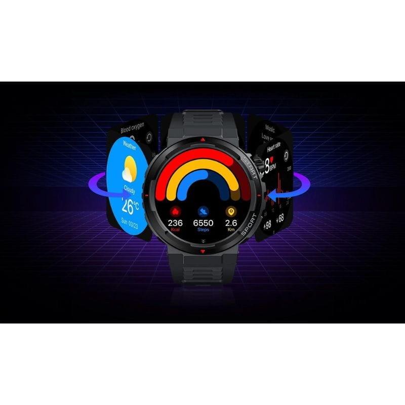 Zeblaze Ares 3 Plus Black - REALTEK® 8773 Smart Watch