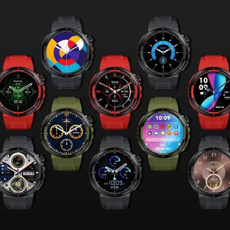 Zeblaze Ares 3 Plus Black - Face personnalisable de la smartwatch