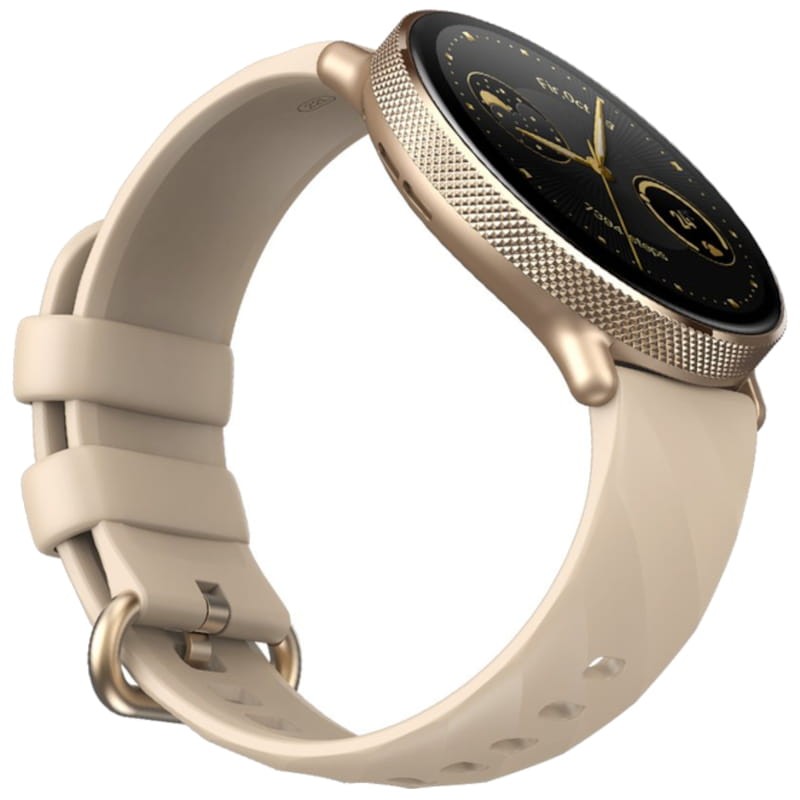 Zeblaze GTR 3 Pro Gold - Vue de dessus de la montre intelligente