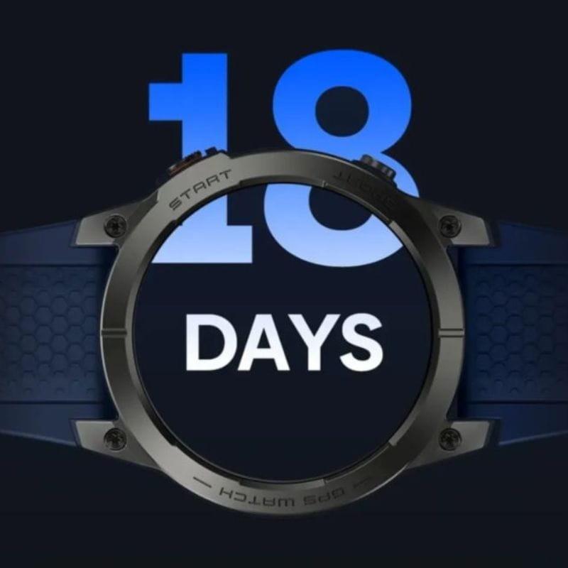 Zeblaze Stratos 3 Pro Preto com bateria de 18 dias