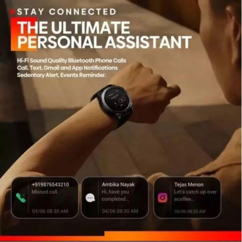 Zeblaze Stratos 3 Pro Preto com assistente personalizável