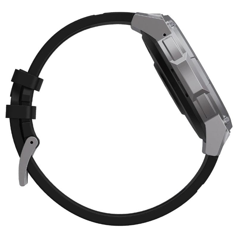 Lado do Zeblaze Vibe 7 Pro Prata