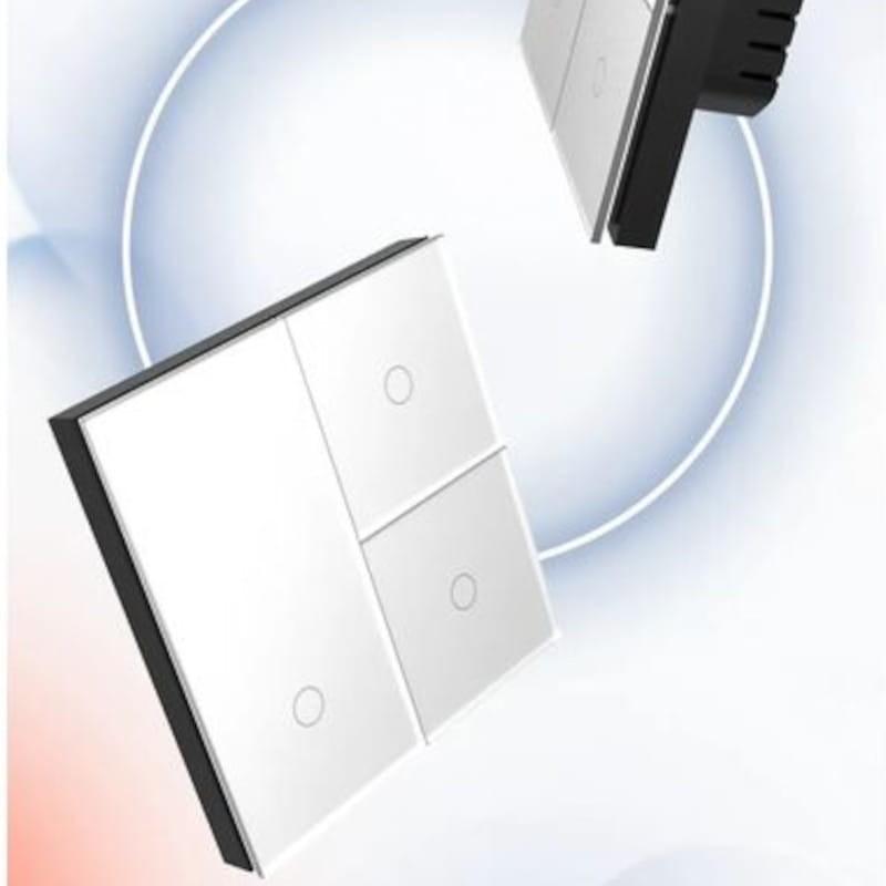 Conexão de Zemismart K6 Zigbee Triple Branco - Interruptor inteligente
