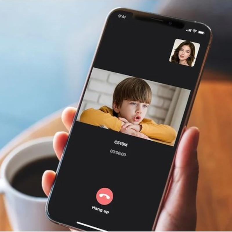 Image de ZOSI C519M 4 MPx 2.5K P/T WiFi Double Détection de Mouvement Écran Blanc - Caméra de sécurité IP