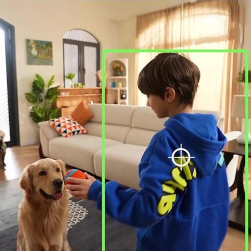 Detecção de ZOSI C528M 6MPx 2K Dual P/T WiFi 5G Áudio bidirecional Detecção Branco - Câmara de segurança IP