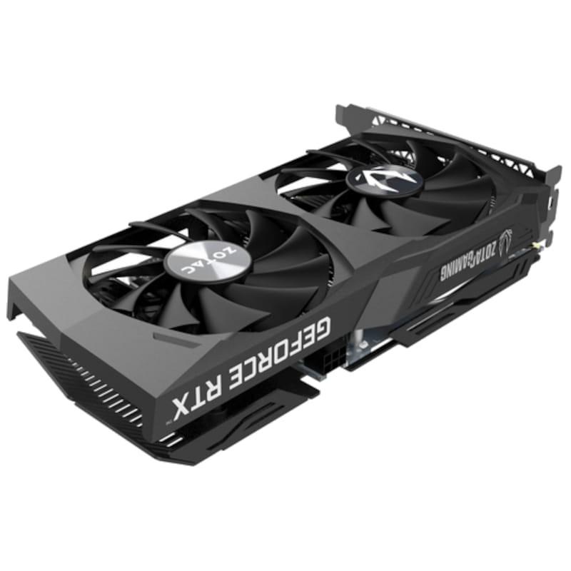 Zotac Gaming GeForce NVIDIA RTX 3050 Eco 8GB GDDR6 Negro - Tarjeta Gráfica Vista Superior